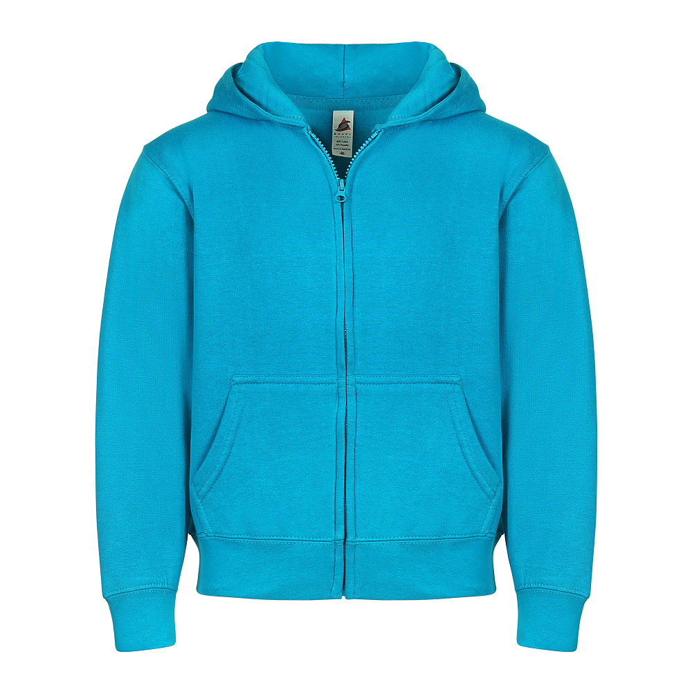 YOUTH ESSENTIAL ZIP UP HOODIE (302)