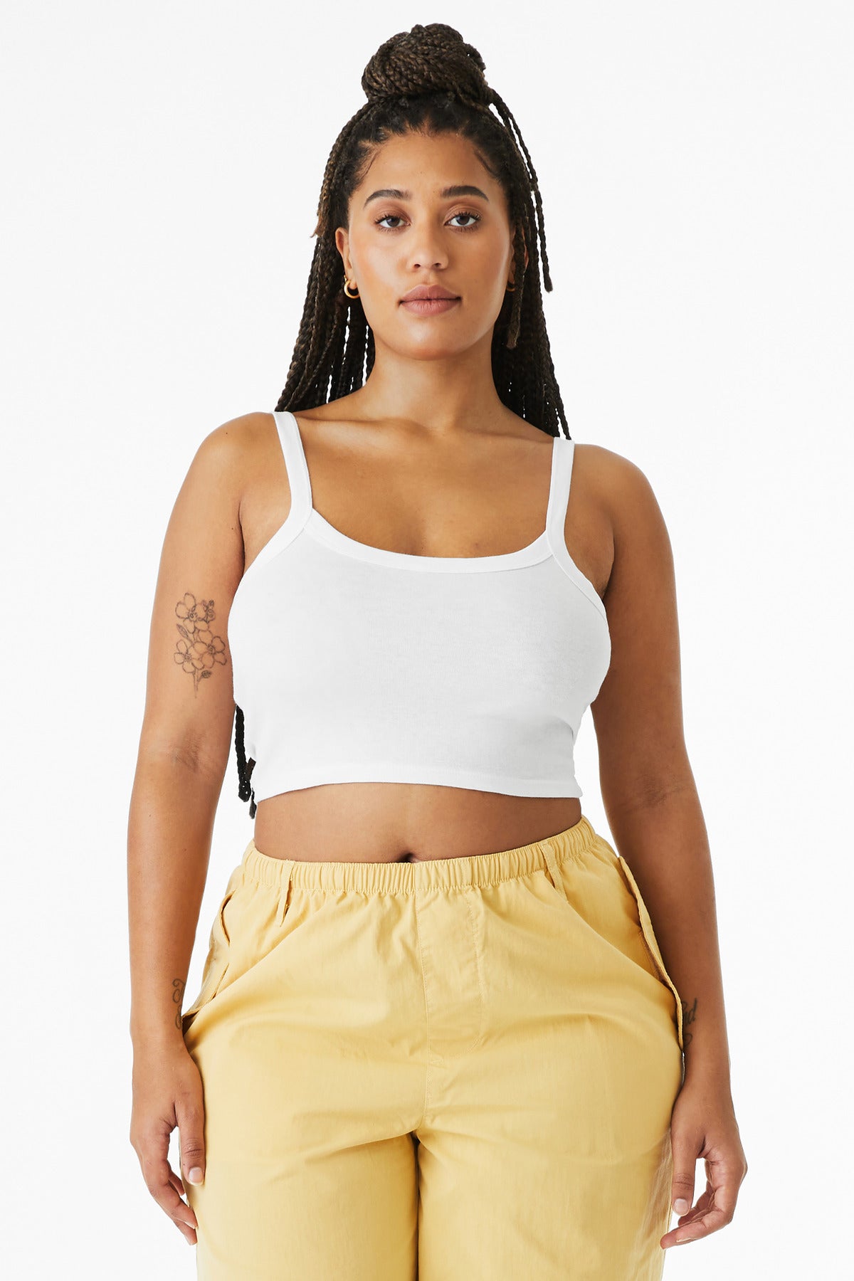 BELLA+CANVAS® Women's Micro Rib Spaghetti Strap Tank BC1012