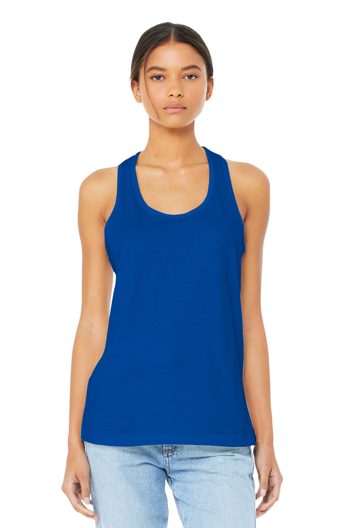 Women's Jersey Racerback Tank - BELLA+CANVAS