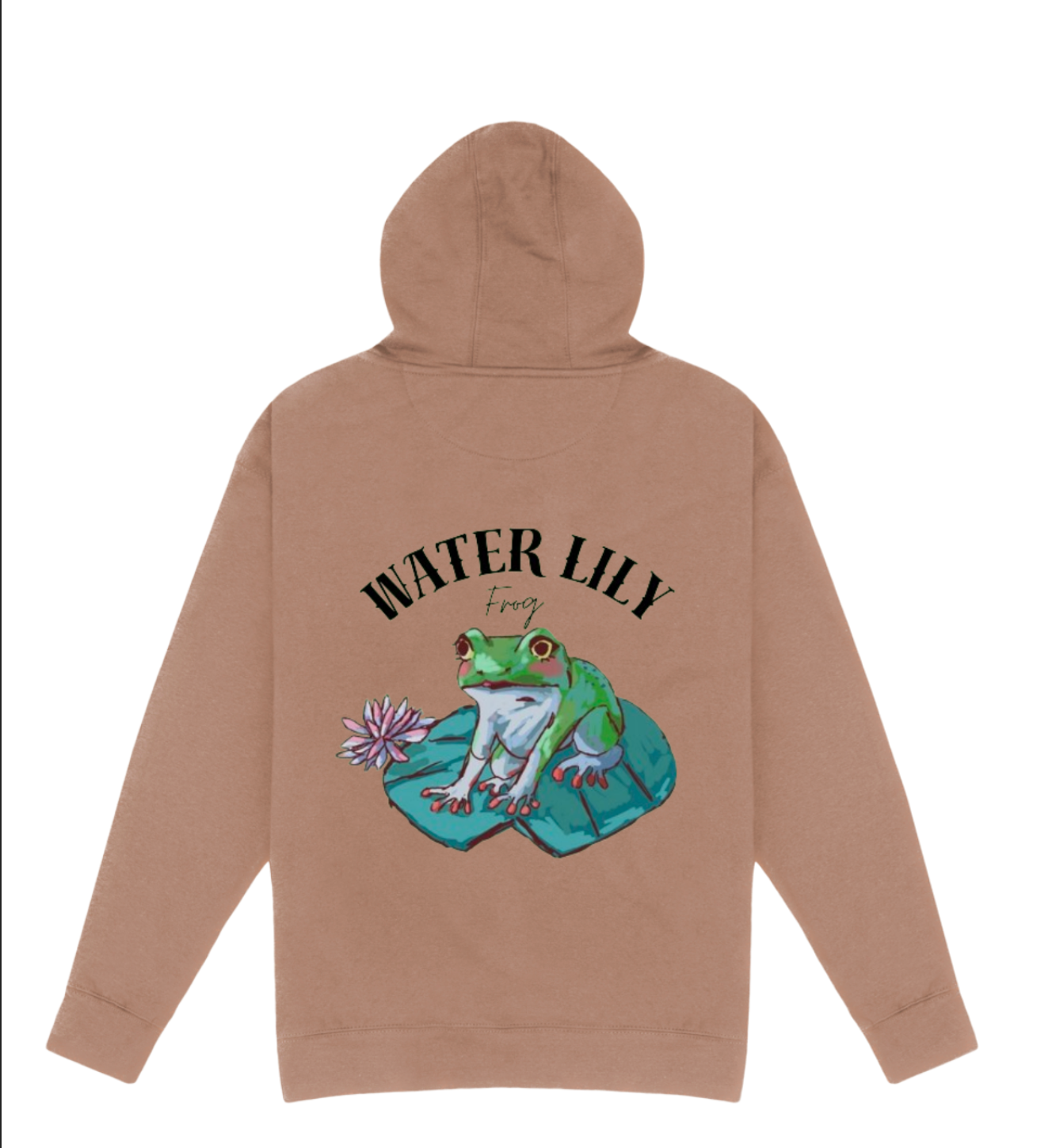 Water lily frog Hoodie