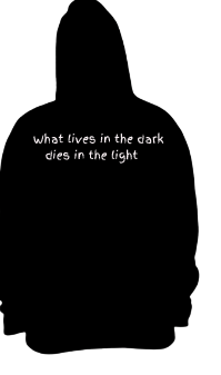 Kid's Lives In The Dark Hoodie