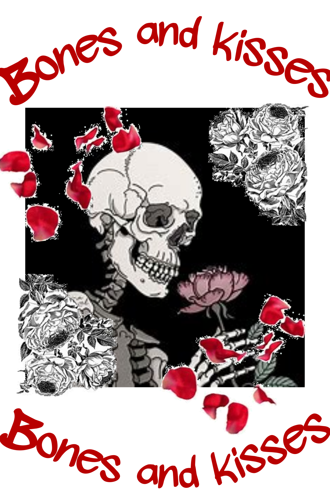 Bones and Kisses Hoodie