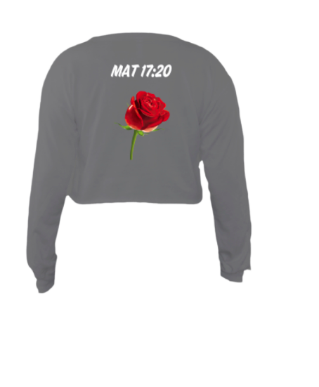 Late Bloomers Crop Sweater