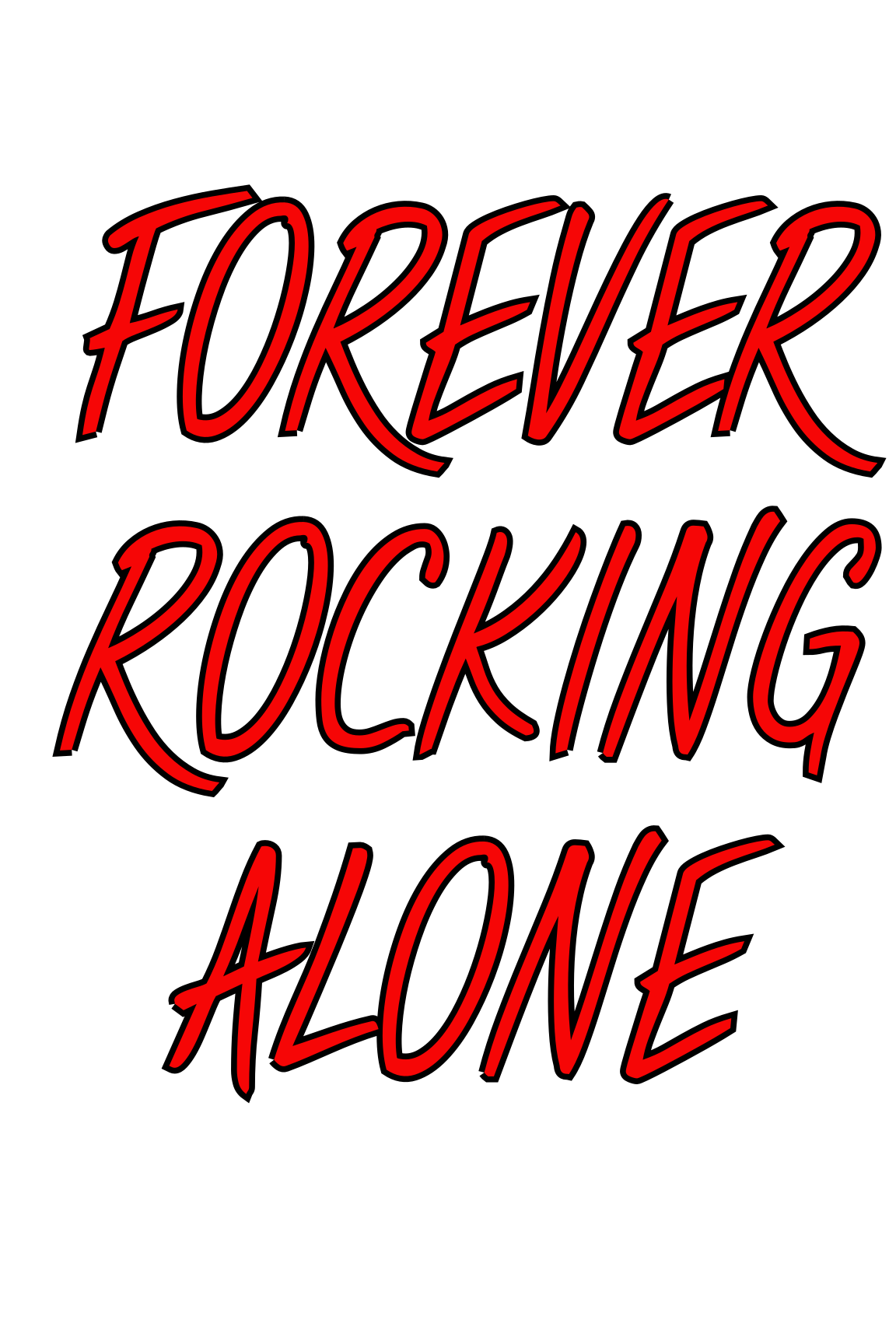 Rocking Alone Tee