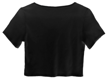 The Scoop Neck Crop Tee