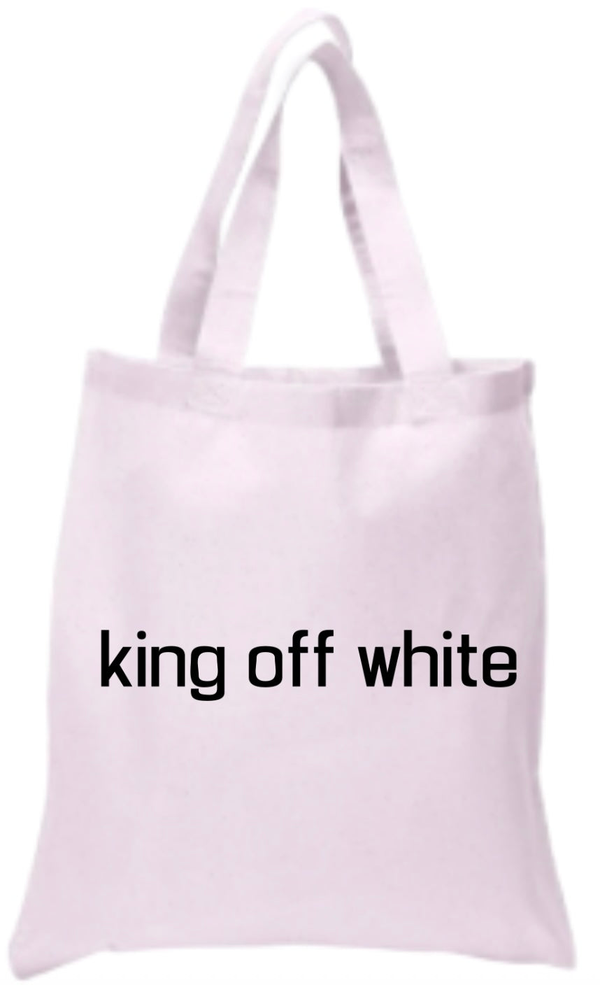 king off white Tote