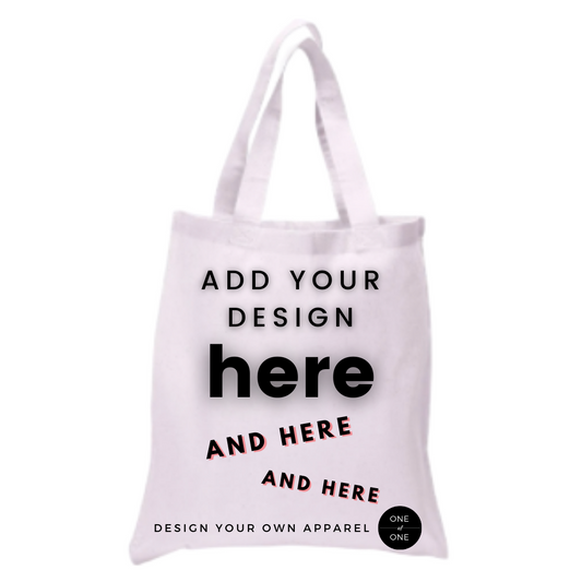 Custom Two Strap Tote Bag