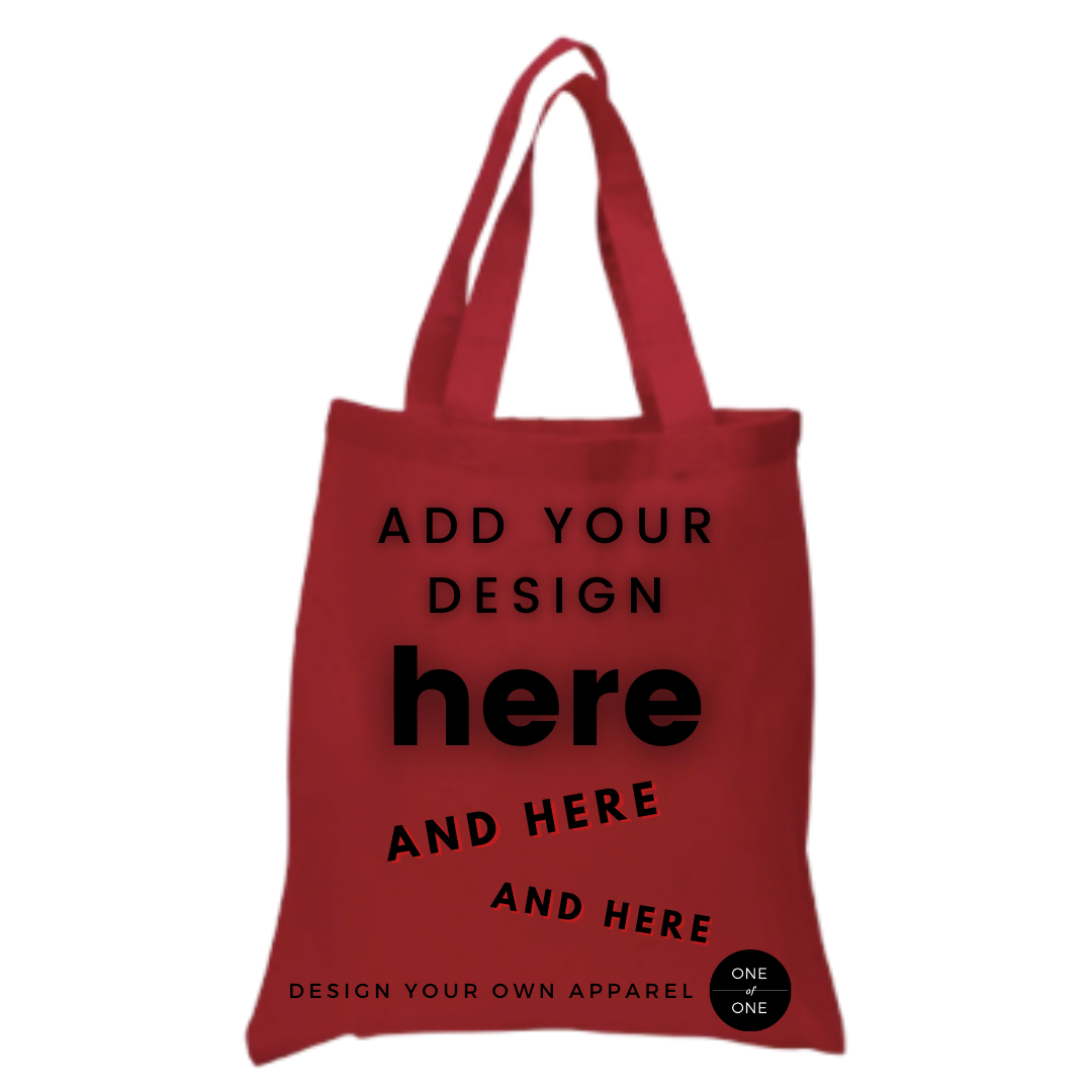 Custom Two Strap Tote Bag