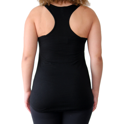 Black Racerback Tank