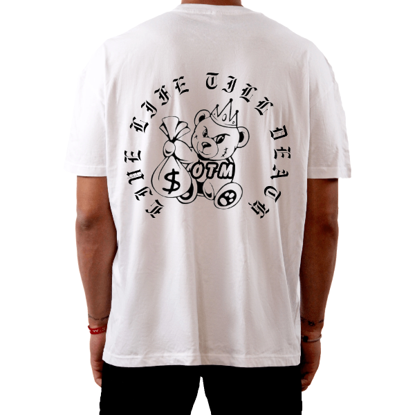 White OTM Tee - Heavyweight