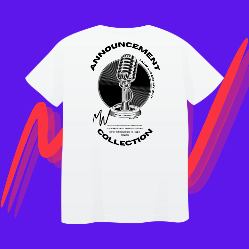 My Way Announcement Tee