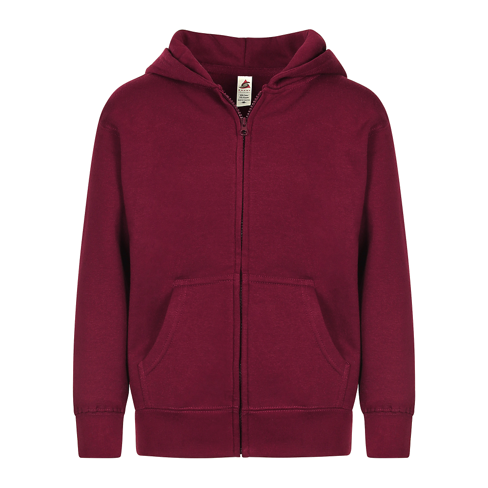 YOUTH ESSENTIAL ZIP UP HOODIE (302)
