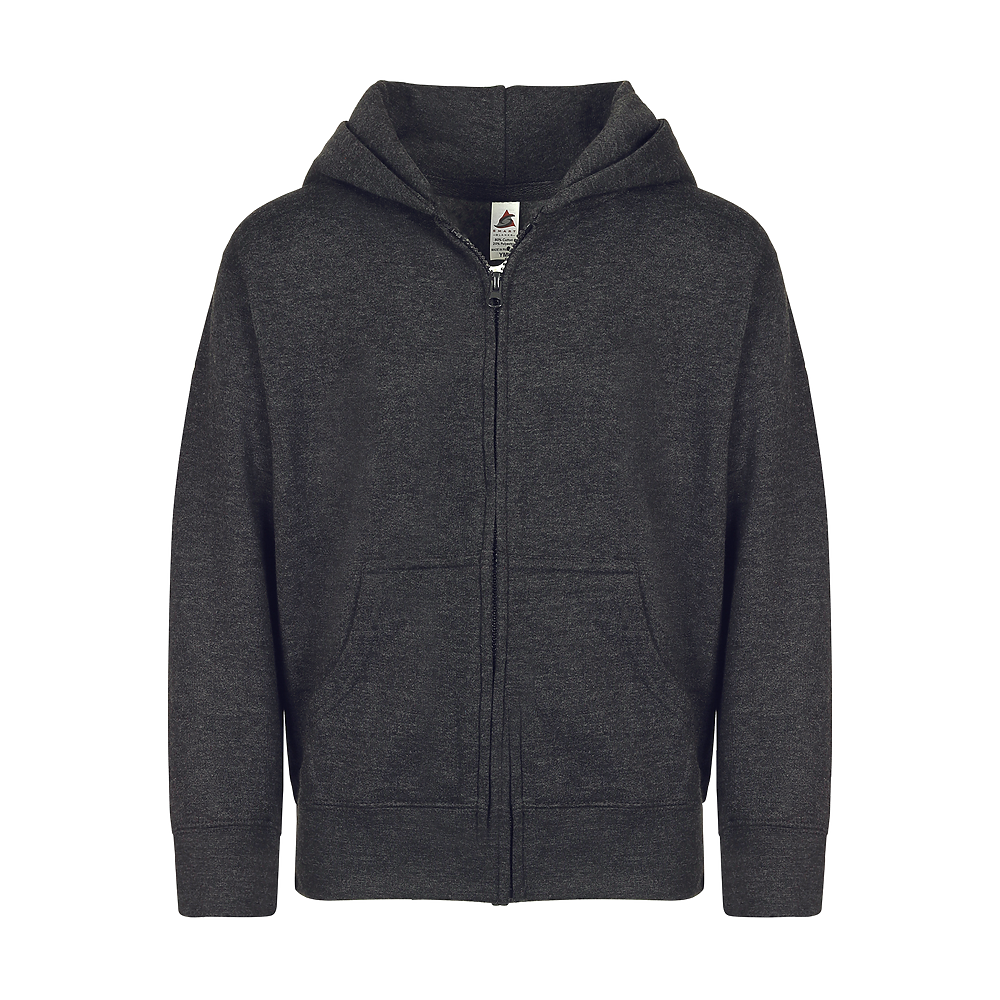 YOUTH ESSENTIAL ZIP UP HOODIE (302)