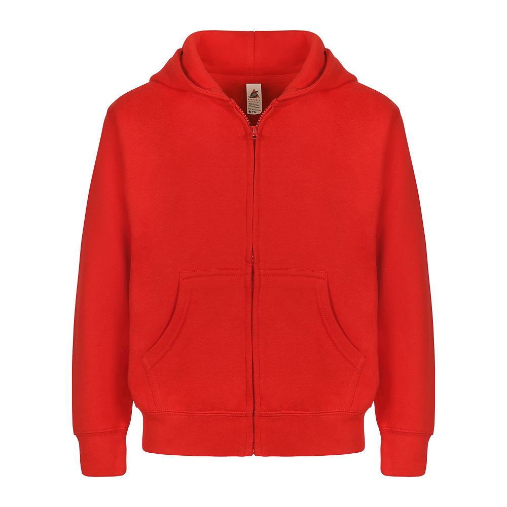 YOUTH ESSENTIAL ZIP UP HOODIE (302)