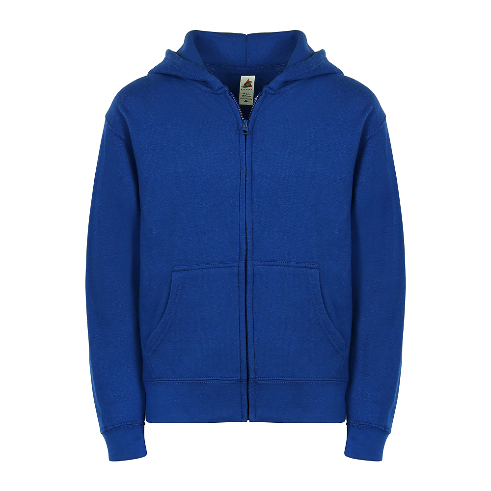YOUTH ESSENTIAL ZIP UP HOODIE (302)
