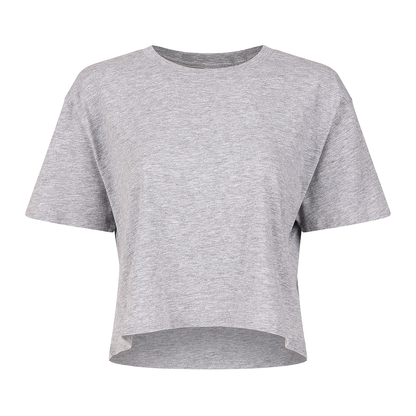RELAXED FIT CROPPED TEE (4003)