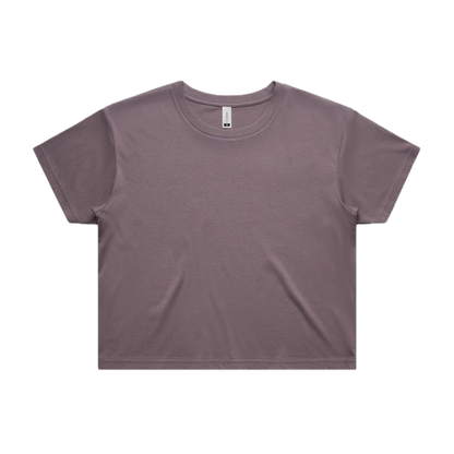 WO'S FADED CROP TEE - ASColour