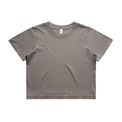 WO'S HEAVY FADED CROP TEE - ASColour