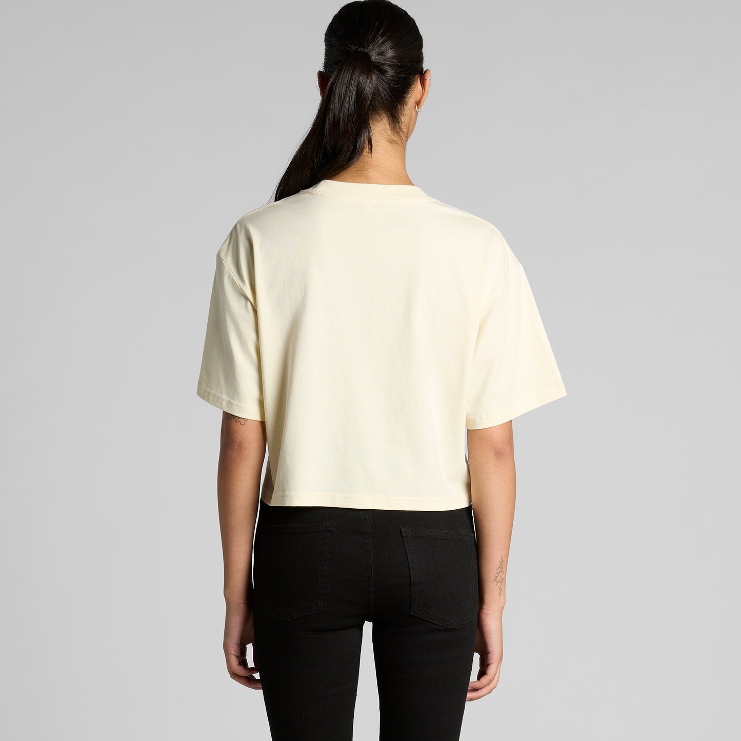 WO'S MARTINA CROP TEE - ASColour