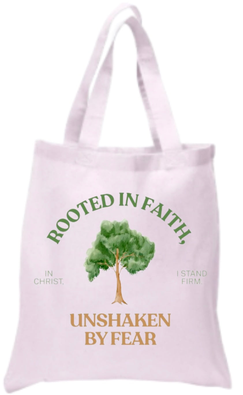Rooted in Faith Tote