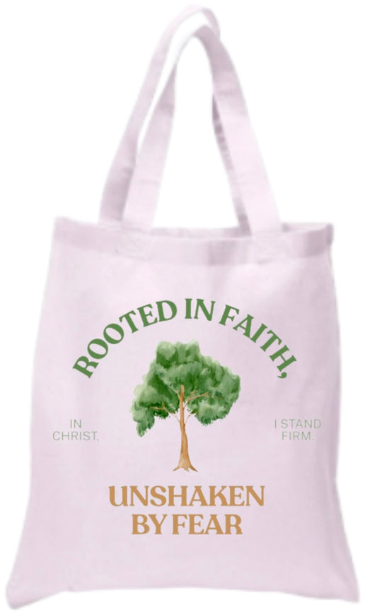 Rooted in Faith Tote