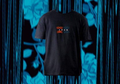 Black Centerpiece Tee