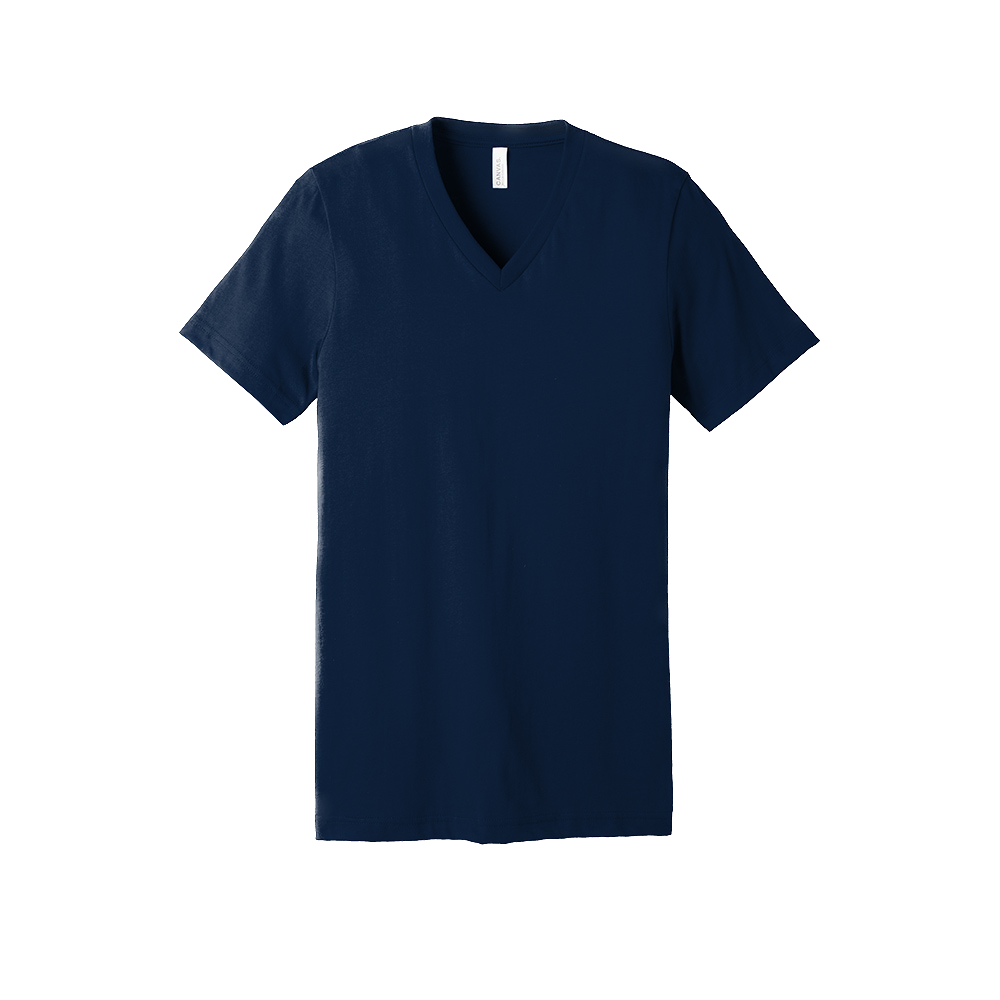 Unisex Jersey Short Sleeve V-Neck Tee- BELLA+CANVAS