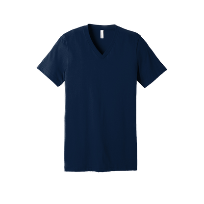 Unisex Jersey Short Sleeve V-Neck Tee- BELLA+CANVAS