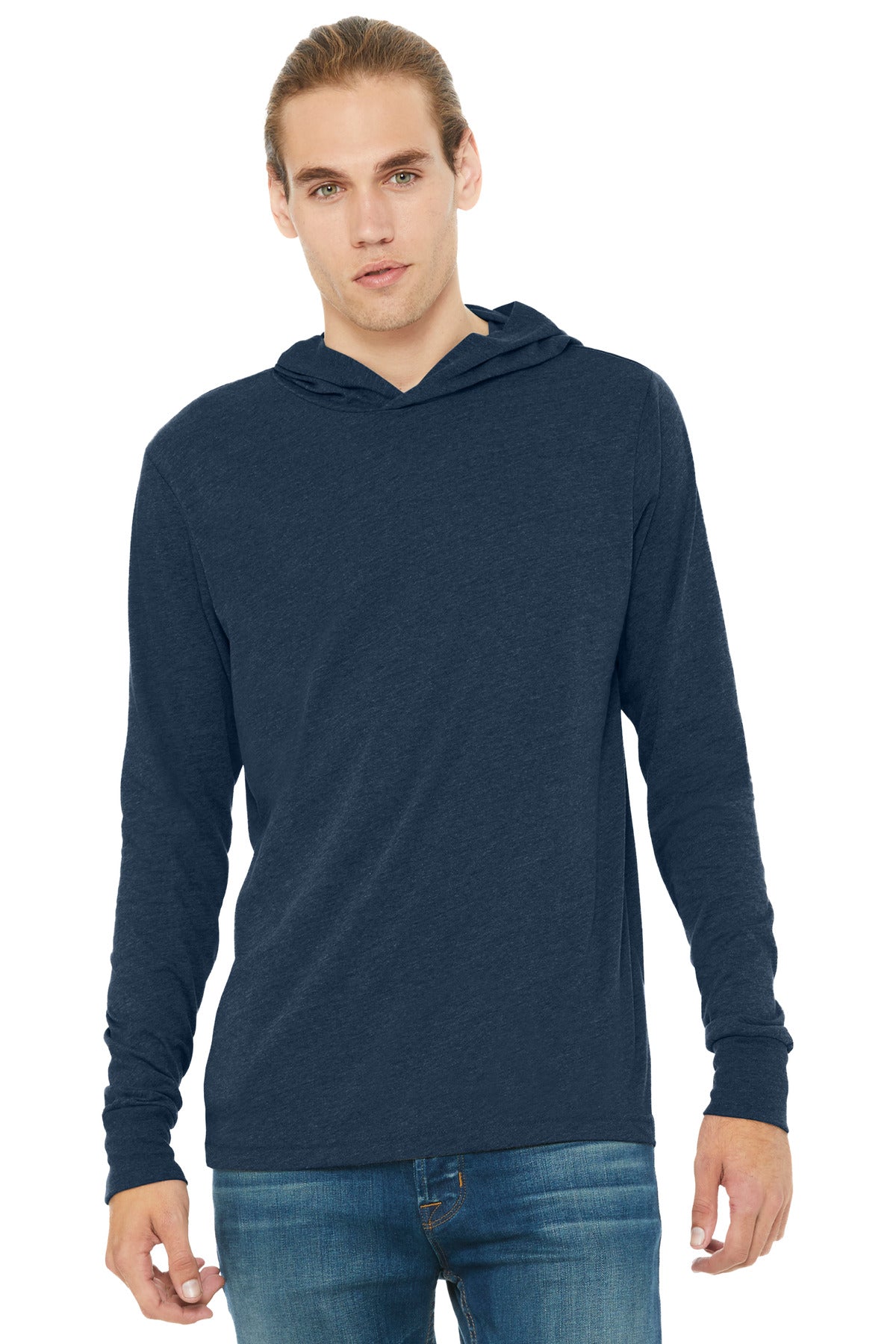 BELLA+CANVAS ® Unisex Jersey Long Sleeve Hoodie. BC3512