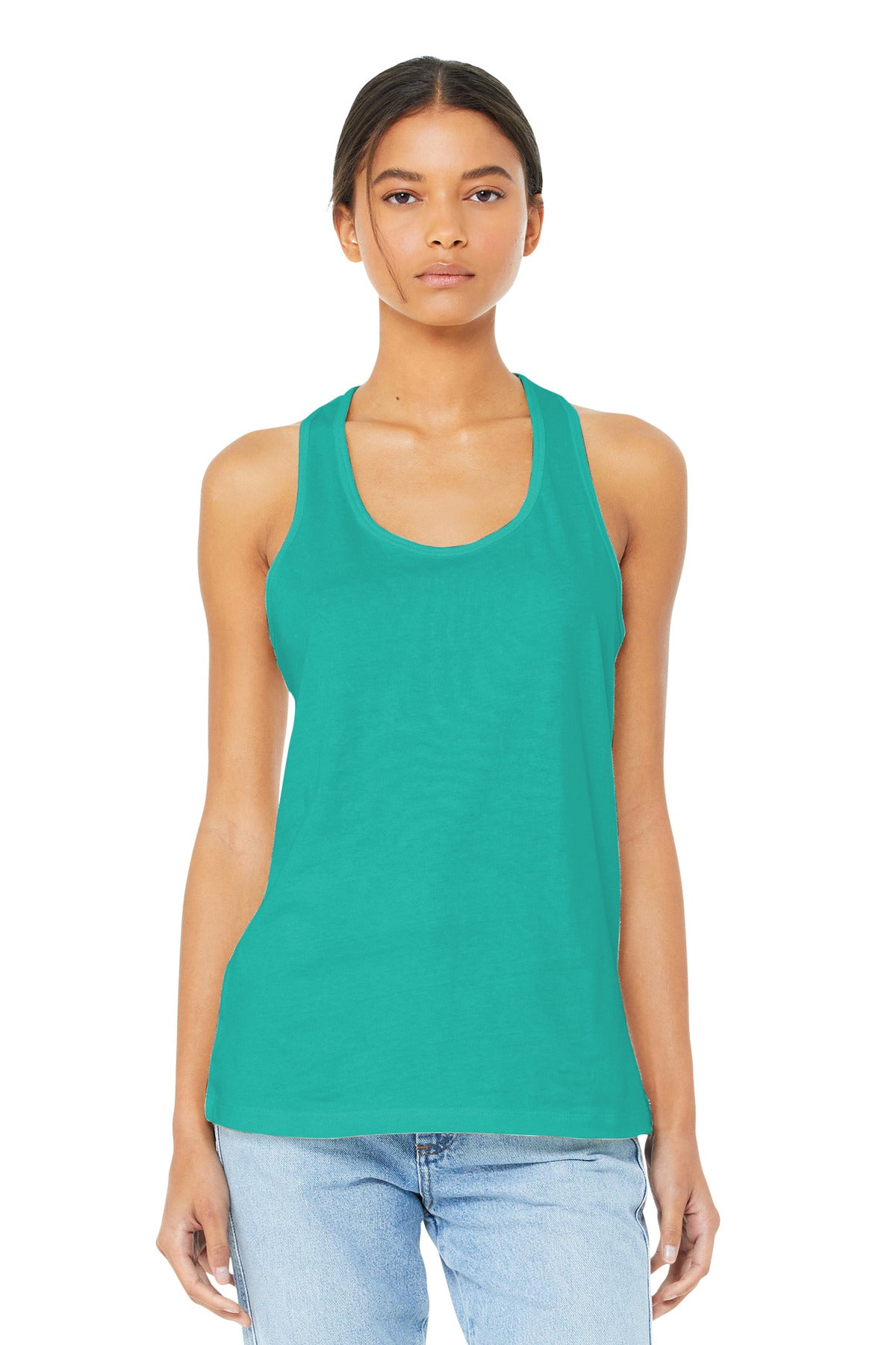 Women's Jersey Racerback Tank - BELLA+CANVAS