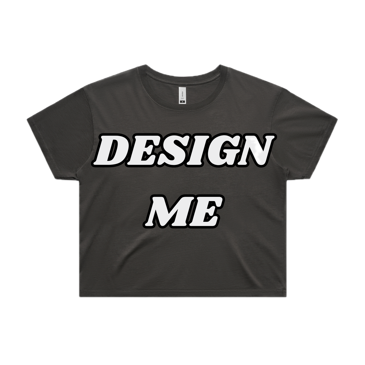 WO'S FADED CROP TEE - ASColour