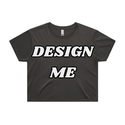 WO'S FADED CROP TEE - ASColour