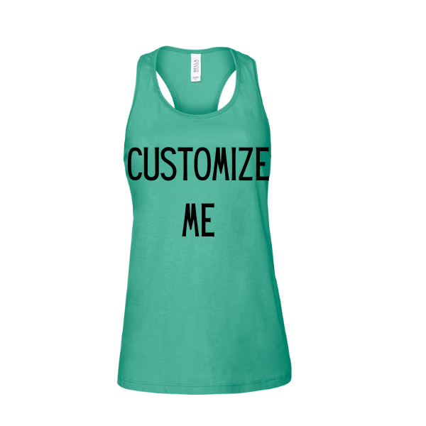 Women's Jersey Racerback Tank - BELLA+CANVAS