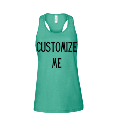 Women's Jersey Racerback Tank - BELLA+CANVAS