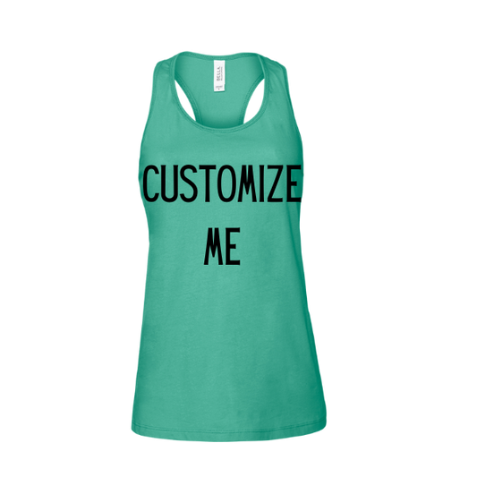 Women's Jersey Racerback Tank - BELLA+CANVAS