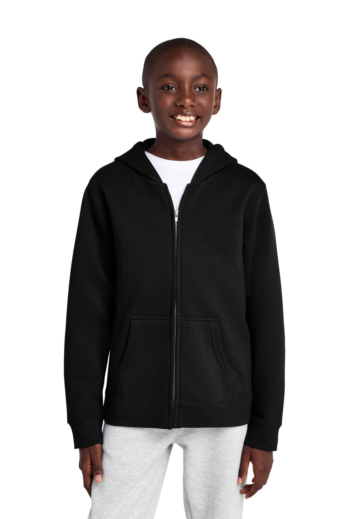 District® Youth V.I.T.‚Ñ¢ Fleece Full-Zip Hoodie DT6102Y