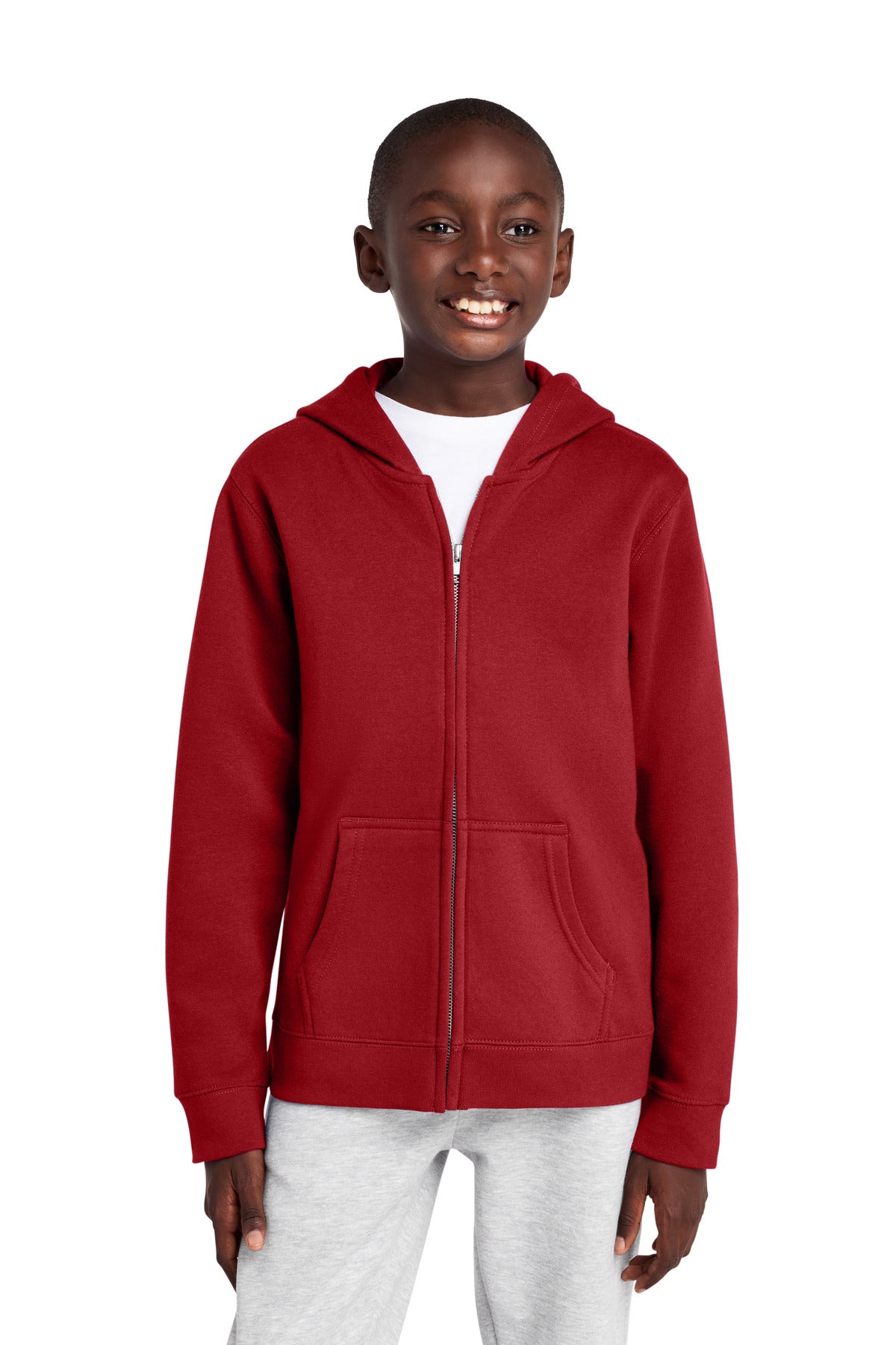 District® Youth V.I.T.‚Ñ¢ Fleece Full-Zip Hoodie DT6102Y