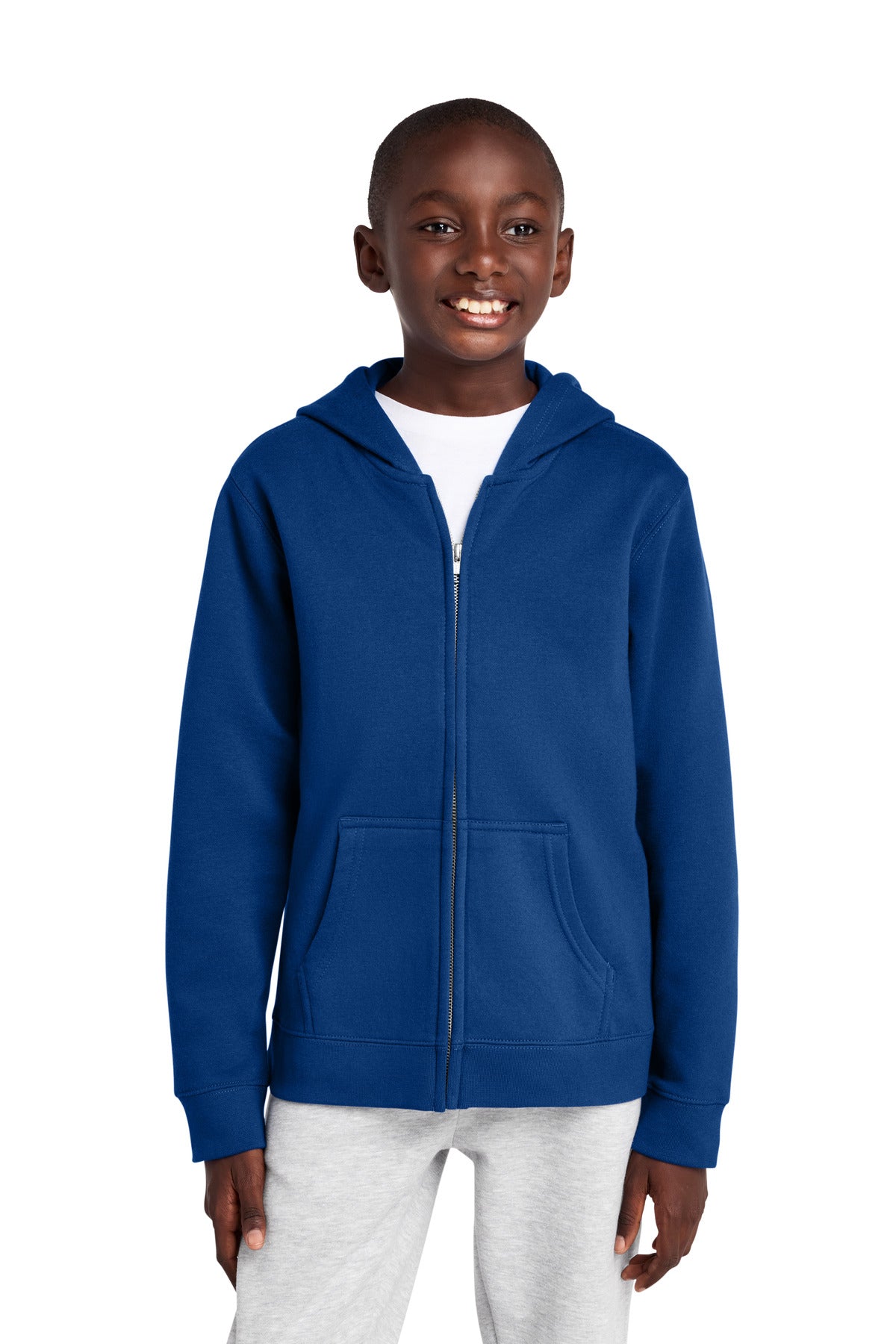 District® Youth V.I.T.‚Ñ¢ Fleece Full-Zip Hoodie DT6102Y