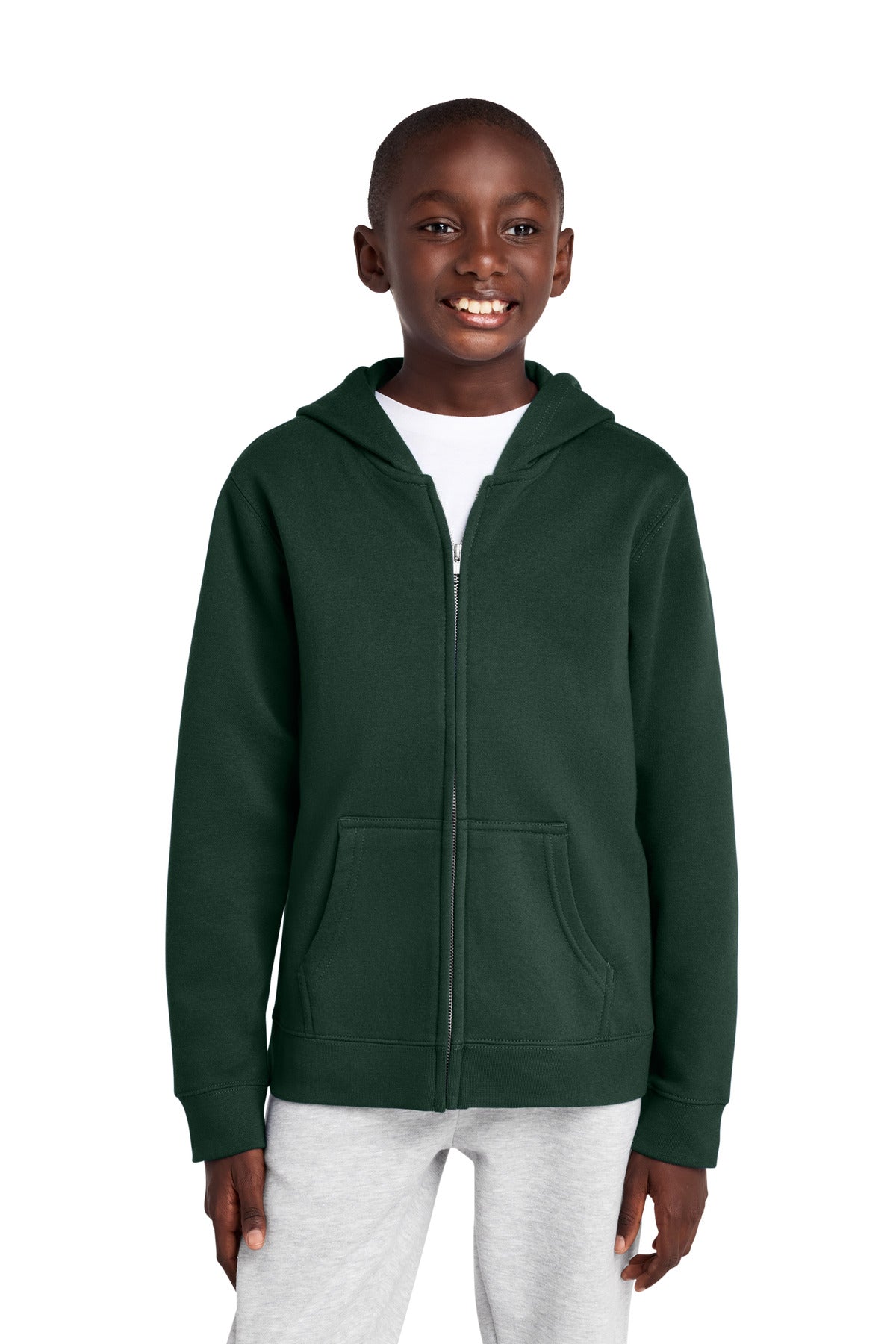 District® Youth V.I.T.‚Ñ¢ Fleece Full-Zip Hoodie DT6102Y