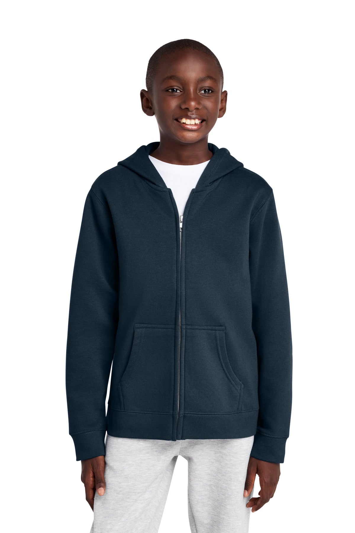 District® Youth V.I.T.‚Ñ¢ Fleece Full-Zip Hoodie DT6102Y