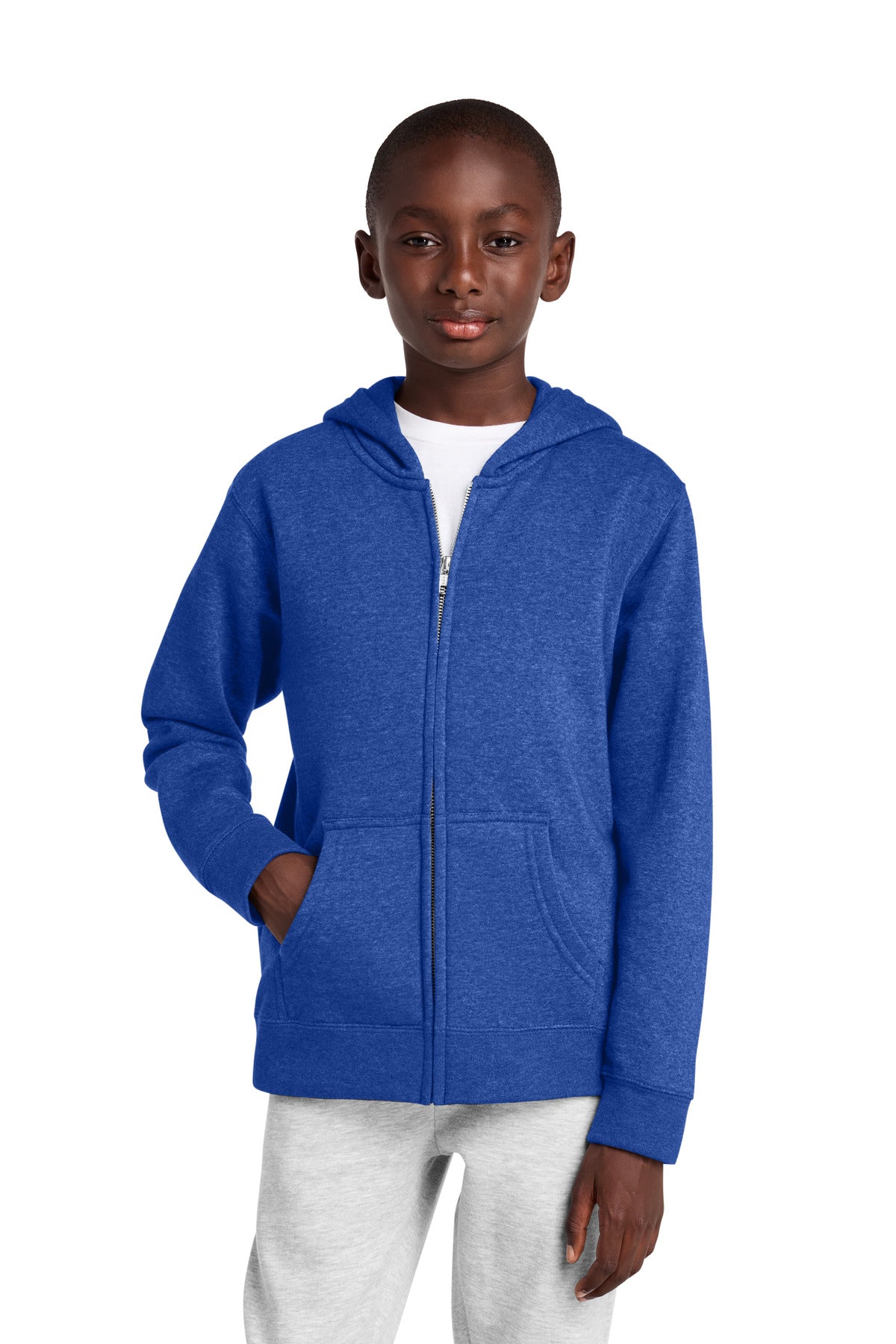 District® Youth V.I.T.‚Ñ¢ Fleece Full-Zip Hoodie DT6102Y