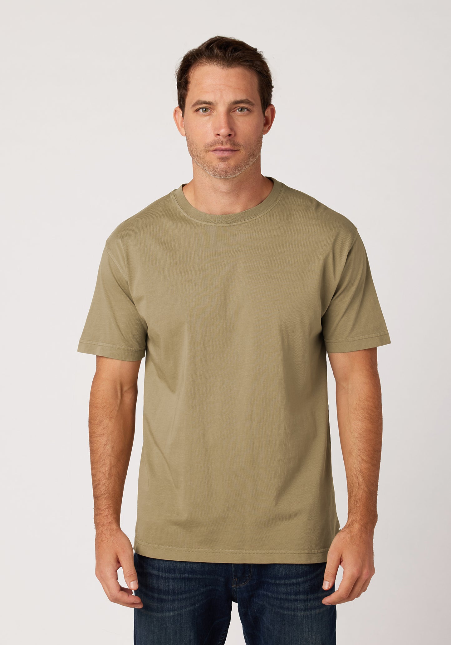 GARMENT DYE SHORT SLEEVE - Cotton Herritage