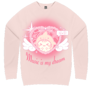 BORN TO LIVE DESTINED TO DIE Crew Neck