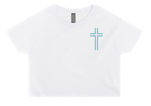 Teal & Co Crop Tee