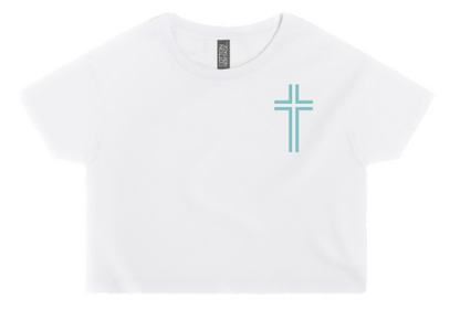 Teal & Co Crop Tee