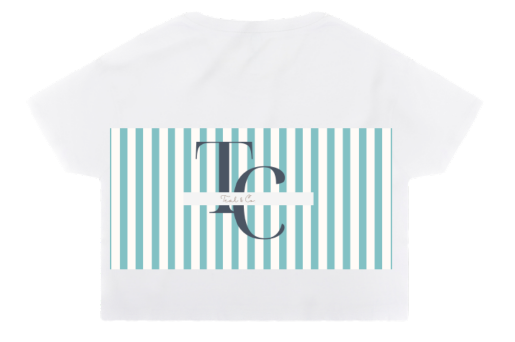 Teal & Co Crop Tee
