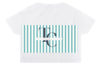 Teal & Co Crop Tee