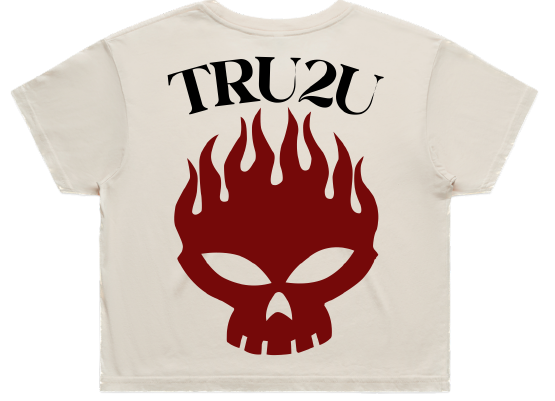 TRU2U Crop Tee