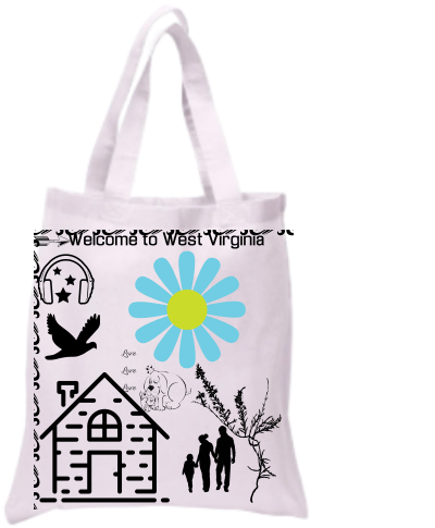 Mine Crafty Youtuber Hub Tote
