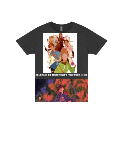 Mine Crafty Youtuber Hub tee